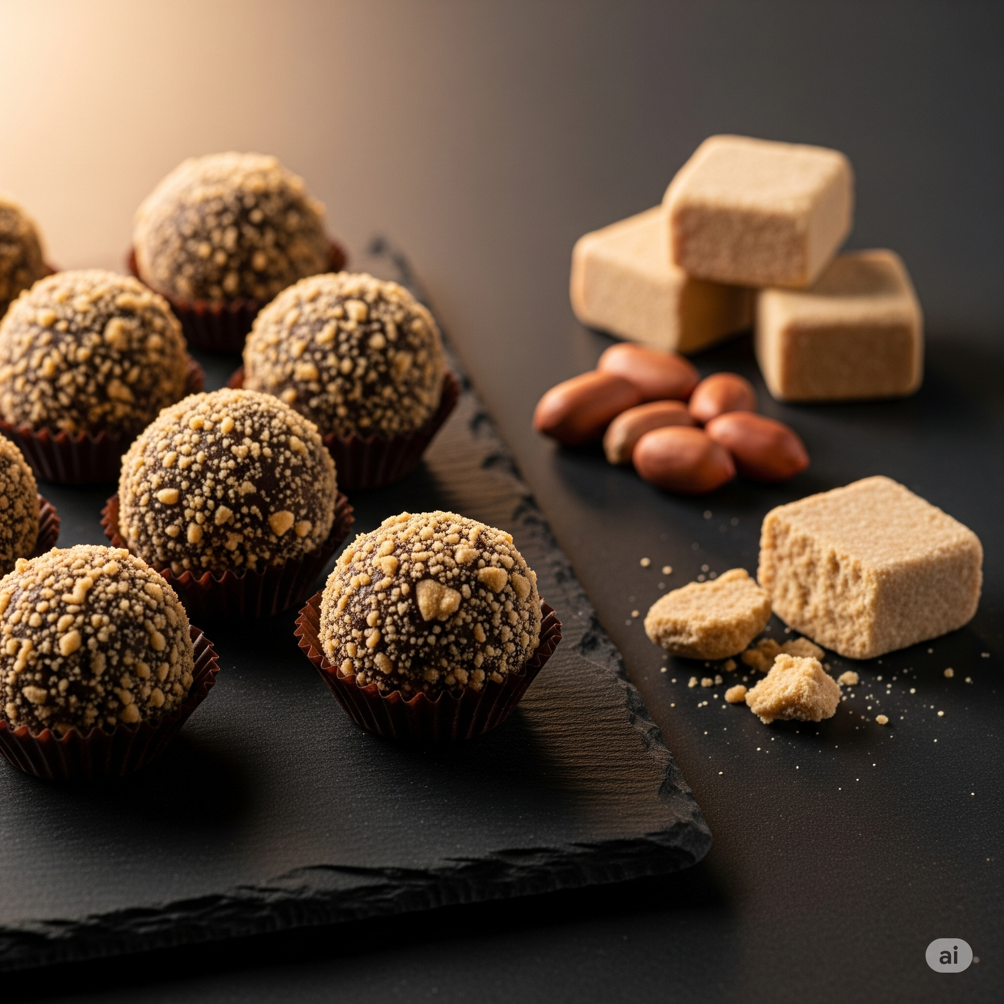 Brigadeiro de Paçoquinha